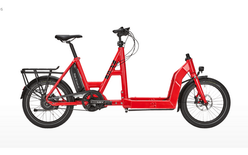E-Lastenrad - I:SY Pedelec Cargo N3.8 ZR Maxi 545Wh I (poppy red)