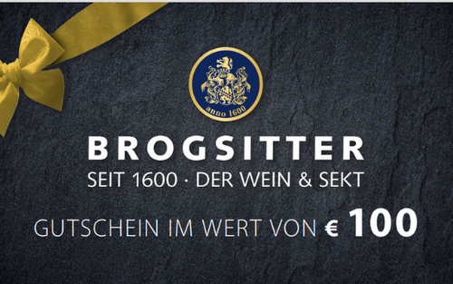 100 € Gutschein für Weingut Brogsitter