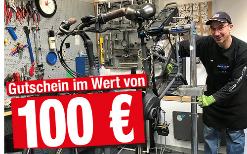 100 € Gutschein von Drahtesel - Alles rund ums Rad und E-Bike