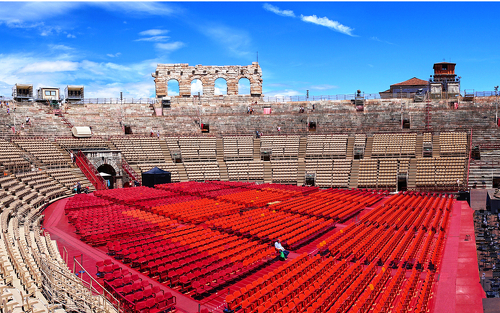 Busreise: Opernfestspiele Verona mit „AIDA“ & „LA TRAVIATA“ für 1 Pers. im EZ/HP